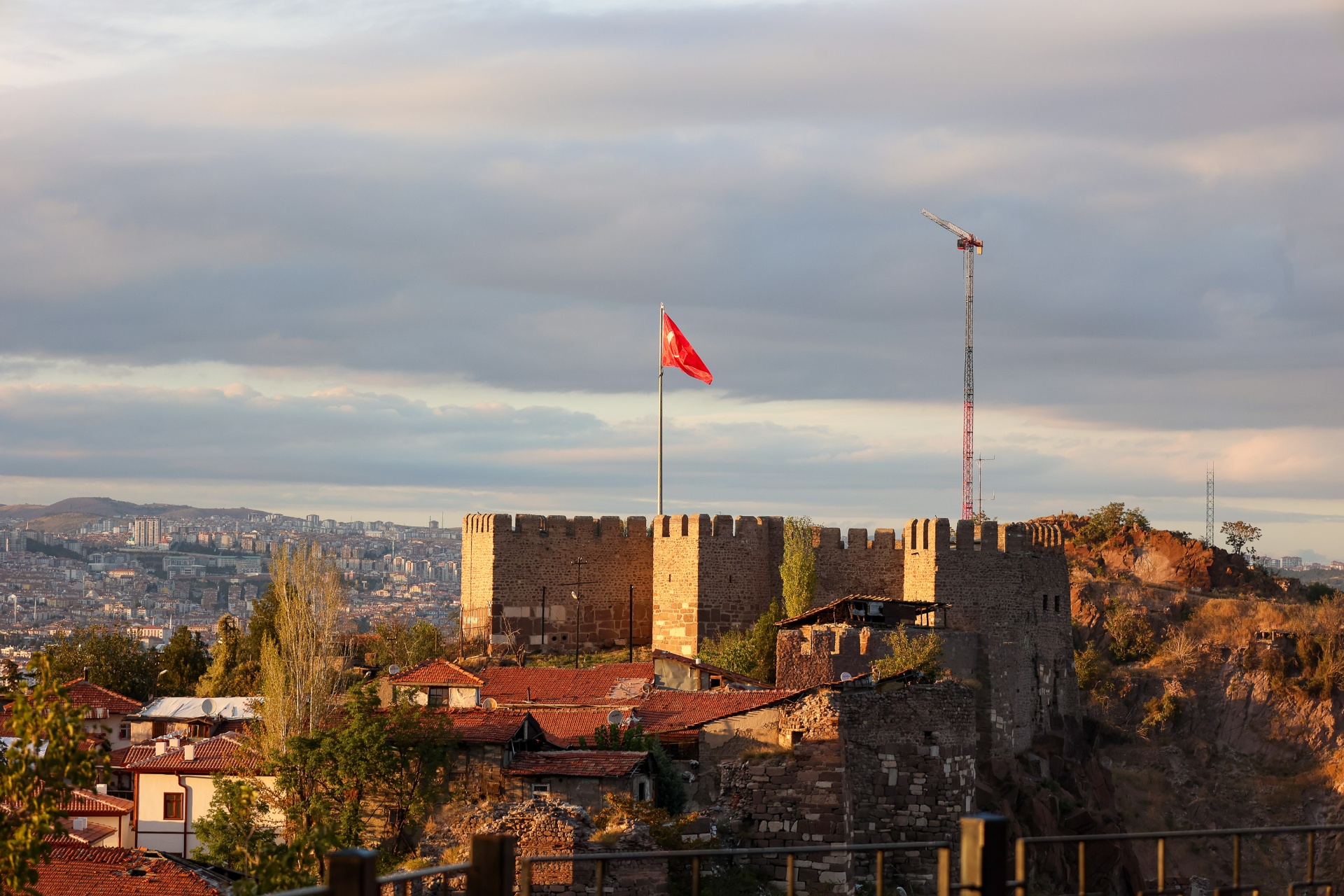 Ankara Castle historic site